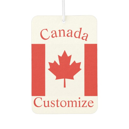 Kanada Landesflagge Thunder_Cove Autolufterfrischer (Vorderseite)