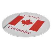 Kanada Landesflagge Thunder_Cove Schneidebrett (Ecke)