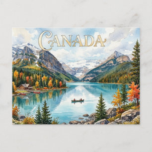 KANADA. Landschaft. Urlaubspostkarte Feiertagspostkarte