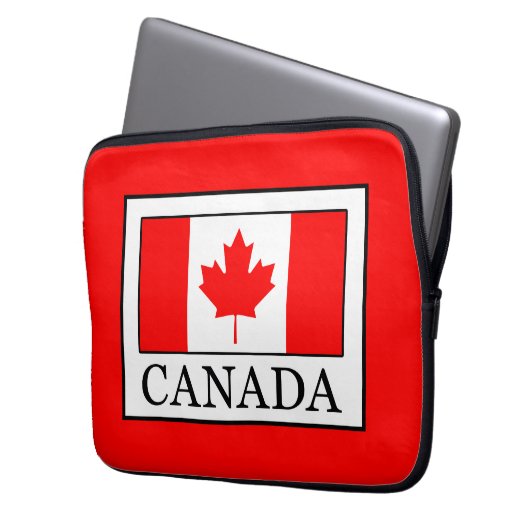 Kanada Laptopschutzhülle (Vorderseite Links)