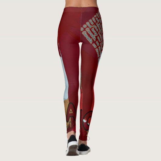 Kanada Leggings (Rückseite)