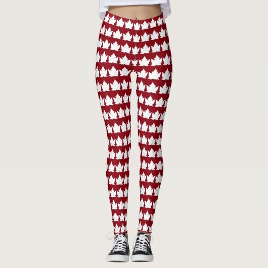 Kanada Leggings Classic Canada Souvenir Pants (Vorderseite)