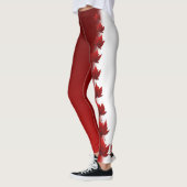 Kanada Leggings Custom Canada Mapsleaf Pants (Links)