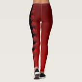 Kanada Leggings Custom Canada Mapsleaf Pants (Rückseite)