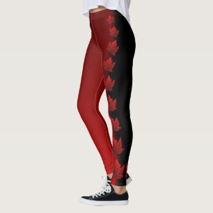Kanada Leggings Custom Canada Mapsleaf Pants