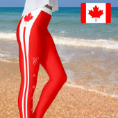 Kanada Leggings, kanadische Flagge /sport Leggings