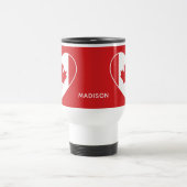Kanada Liebe individuelle Name Tasse (Mittel)