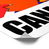 Kanada Lieben Prince William & Kate Poster (Ecke)