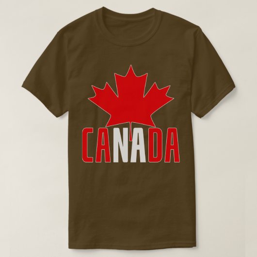 Kanada Lover Canadian Maple Leaf Kanada T-Shirt (Design vorne)