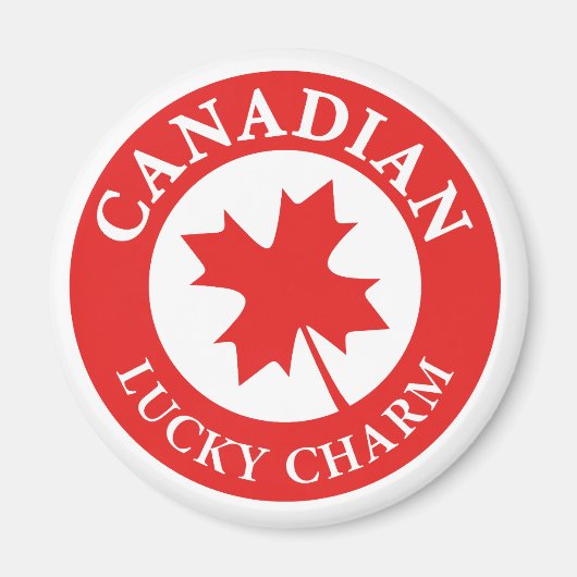 Kanada Lucky Charm Luck ED_. Reihen Magnet (Vorne)