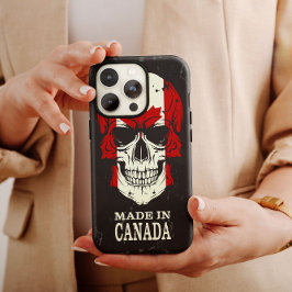 Kanada Made in Canada Skull iPhone Case Mate