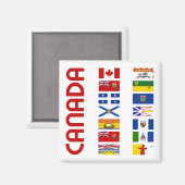 Kanada Magnet (Vorderseite/Rückseite)