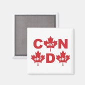 Kanada Magnet (Vorderseite/Rückseite)