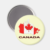 Kanada Magnet (Vorderseite/Rückseite)