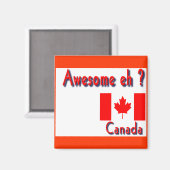Kanada Magnet (Vorderseite/Rückseite)