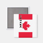 Kanada Magnet (Vorderseite/Rückseite)