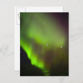 Kanada, Manitoba, Churchill. Aurora Borealis Postkarte (Vorne/Hinten)