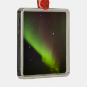 Kanada, Manitoba, Churchill. Aurora Borealis Silbernes Ornament (Rechts)