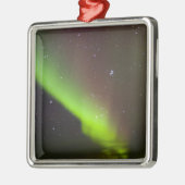 Kanada, Manitoba, Churchill. Aurora Borealis Silbernes Ornament (Links)