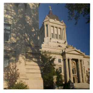 Kanada, Manitoba, Winnipeg: Manitoba Legislative Fliese