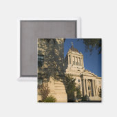 Kanada, Manitoba, Winnipeg: Manitoba Legislative Magnet (Vorderseite/Rückseite)