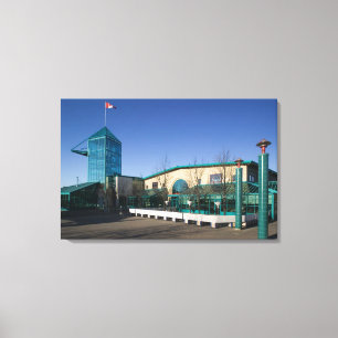 KANADA, Manitoba, Winnipeg: The Forks Market Leinwanddruck