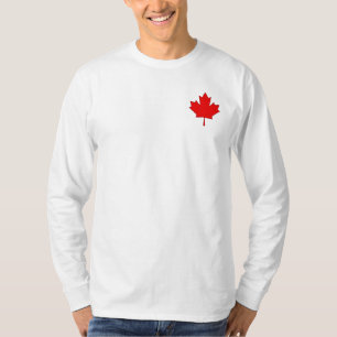 Kanada Mapfelleder Mens Long Sleeve Shirt