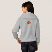 Kanada Maple Leaf Kid's Hoodie Canada Sweatshirt (Schwarz voll)