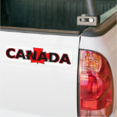 Kanada mit Blatt-Autoaufkleber Autoaufkleber (Auf Lkw)
