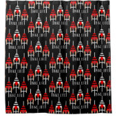 Kanada mit dem Fahrrad Duschvorhang (Vorderseite)