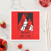 Kanada mit dem Fahrrad Serviette (Beispiel)