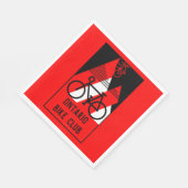 Kanada mit dem Fahrrad Serviette (Ecke)