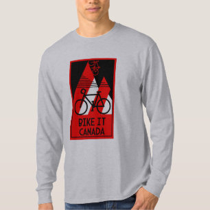 Kanada mit dem Fahrrad T-Shirt