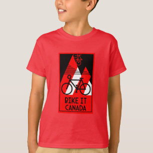Kanada mit dem Fahrrad T-Shirt