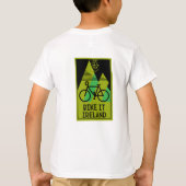 Kanada mit dem Fahrrad T-Shirt (Rückseite)