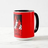 Kanada mit dem Fahrrad Tasse (VorderseiteRechts)