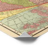 Kanada mit der Eisenbahn Poster (Ecke)