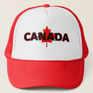 Kanada mit Leaf Trucker Cap Truckerkappe