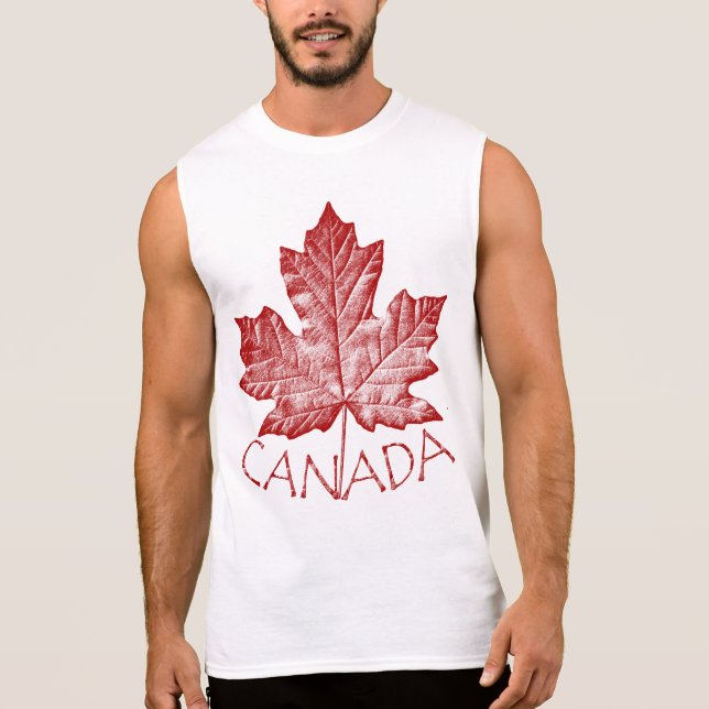Kanada Muscle Shirt Men's Canada Souvenir Tank Top (Vorderseite)