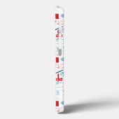Kanada | Muster der Symbole Case-Mate iPhone Hülle (Rückseite / Links)