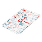 Kanada | Muster der Symbole Magnet (Linke Seite)