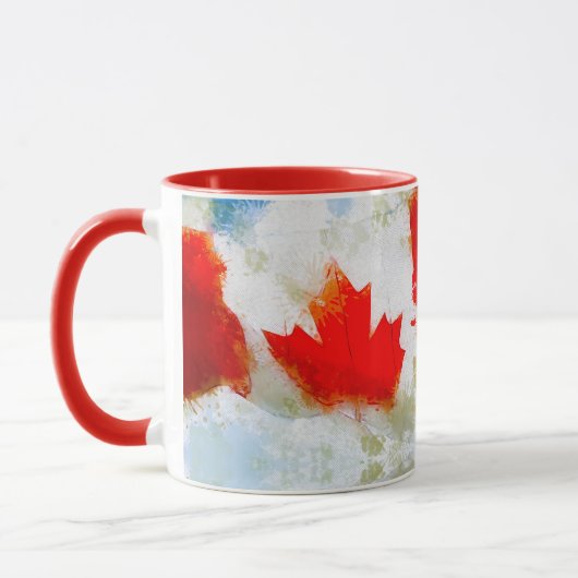 Kanada My Canada (Kanadische Flagge) Tasse (Links)