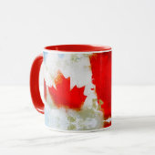 Kanada My Canada (Kanadische Flagge) Tasse (Vorderseite Links)