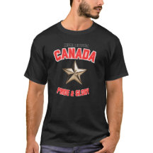 Kanada National Pride Edition Dunkles T-Shirt