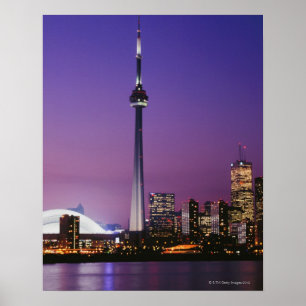 Kanada National Tower, Toronto, Kanada Poster