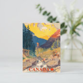 Kanada, Nationalpark Postkarte (Stehend Vorderseite)