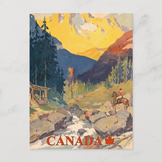 Kanada, Nationalpark Postkarte (Vorderseite)