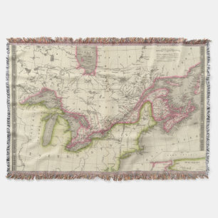 Kanada, neues Brusnwick und Neuschottland Decke