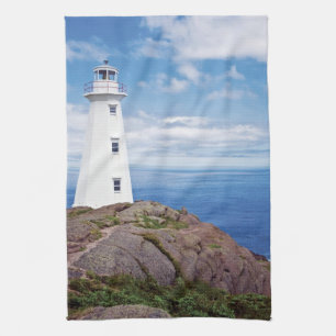 Kanada, Neufundland, Cape Spear National Geschirrtuch