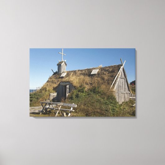 Kanada, Neufundland und Labrador, L'Anse Aux Leinwanddruck (Vorderseite)